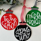 Small Christmas Stencils for Painting on Wood 3inch Christmas Stencils for Crafts Reusable Holiday Stencil Templates for Wood Slice Tier Tray Christmas Tree Decor