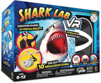 Abacus Brands STEAM Shark Lab VR - Illustrated Interactive VR Book and STEAM Learning Activity Set - for Ages 8 and Up