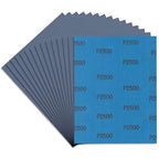 Sandpaper 2500 Grit, Wet Dry Sanding Sheets, High Performance Sand Paper for Wood Furniture Finishing, Metal Grinding, Automotive Polishing, 9 x 11 inches, 15-Sheets