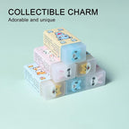 HILAZA 18Pcs Cute Animal Erasers for Kids Bulk, Kawaii Fun Pencil Jelly Erasers for School Classroom Supplies Prize Gifts Party Favors