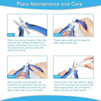 Toolour Jewelry Pliers Set Jeweler Making Tools Kit,Mini Craft Pliers Tool for Adults Beginner,Jewelry Making Supplies DIY Beading Hobby Crafting Wrapping Crimping Cutting Repair
