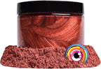 Eye Candy Pigments Premium Copper Mica Powder - Shinba Copper (50gr) - for Epoxy, Resin, Soap, Paint, Woodworking, Acrylic Pouring, Bath Bombs, Fishing Lures - DIY Arts and Crafts Additive