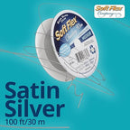 Soft Flex 49 Strand Beading Wire - Medium 0.19 Diameter - 100 Feet Nylon Design Wire
