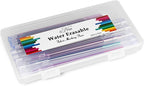 iNee 5 Colors Extra Fine Tip Water Erasable Fabric Marking Pen with 10 Free Refills for Cross Stitch, Embroidery, Sewing, Quilting