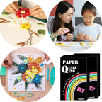 Paper Quilling Strips with 26 Colors 2080 Strips Quilling Tools and Supplies