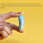 19PCS Bulk Cute Marble Oval Erasers for Kids Bulk,Back to School Party Gifts (Marble Oval, Big)