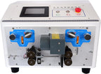 Automatic Wire Stripper Machine, Computer Wire Peeling, Electronic Wire Cutting Machine, Cable Cutting 110V, Multi-Function Button, Touchscreens, 0.5-30mm Stripping Length