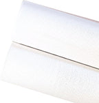2 Sheets of White 11 Count Aida Cloth – 21 x 21 Inch Pre-Cut Fabric Squares – Cross Stitch Fabric – 100% Cotton – Ideal for Needlework & Embroidery – The Knotty Unicorn