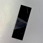 Blank Metal Plates for Laser Engraving - 4 Pack | Aluminum Sheets 0.020" Thick | CO2, Diode, Fiber Laser Compatible | Multiple Sizes & Colors (Black (engraves silver), 2x11.25 inch)