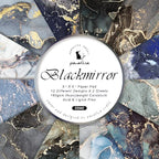 Marbled Scrapbook Paper Pad Color Marble Patterned Paper 6×6,24 Sheets Single-Sided Scrapbooking CardStock Papers Pad for Holiday Cardmaking DIY Origami Journaling.