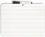 U Brands Dry Erase Lap Board, Double Sided, 9" x 12" Inches, Dry Erase Marker Included, Small White Board, 1 Count