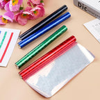 CYFUN DESIGN Transfer Foil Rolls Kit for Foil Transfer, 6 Assorted Colors, 5in x 9.84ft Long, Hot Stamping Machine,DIY Scrapbooking Cardstock Decor