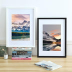 18 Pack Picture Mats, 8x10 for 6x8 Picture Frame Mats, Acid Free Core Bevel Cut Picture Frame Mattes for Photos Artworks Prints (White)