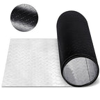 24"x 96" x 0.06" 1060 Black Aluminum Diamond Plate Metal Aluminum Cross Pattern Plate for Cargo Trailer Siding RV Siding Ramps Boats Cold Room Walkways Skid Plates Flooring Footboards