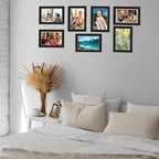 15 Pack 12x16 Black Picture Mats, Frame Mattes for 9x12 Pictures Display Photo Frame Mat Core Bevel Cut Mat Board Show Kit for Photos, Prints, Artworks