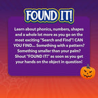Skillmatics Card Game - Found It Halloween Scavenger Hunt, Educational Learning Toys, Perfect for Indoor or Outdoor Play, Classrooms, Party Games, Gifts for Kids and Families, for Ages 4, 5, 6, 7
