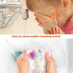 Ink Pad, 20 Colors Washable Finger Craft Ink Pad for Kids Stamping, 1.57X1.57''