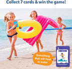 Skillmatics Scavenger Hunt Card Game - Found It Beach, Outdoor Learning Toys, Perfect for Boys, Girls and Families Who Love Board Games, 50 Waterproof Cards, Travel Game, Gifts for Ages 4, 5, 6, 7