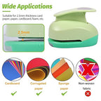 UCEC Circle Punch, 1 5/8 Inch Paper Punch, 2 Pcs Paper Punches for Crafting, Circle Hole Punch, Round Shaped Cutter for Scrapbook, Cards, DIY Albums Photos