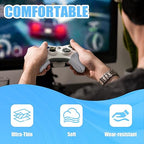Rubber Grip Tape, Ultra-Thin Strong Adhesive Anti-Slip Waterproof Heat Resistant Wear-Resistant Cushion Pad, Making Handles or Contact Surfaces Safer, with Grip and Comfort (Gray, 4In x 10Ft)