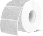 2.25"x1.25" Direct Thermal Labels, Holographic Thermal Printer Labels for Barcode, Self-Adhesive Address Shipping Thermal Label Stickers-1 Roll, 300 Labels, Holographic Shiny Silver