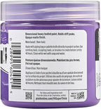 FolkArt Super Thick Acrylic Paint with a Textured Finish, Purple, 4 oz