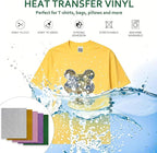 The Ultimate Accessories and Supplies Bundle for Cricut Makers and All Explore Air - The Starter Kit with Weeding Tools, Glitter Vinyl, Permanent Vinyl, Transfer Paper for Crafting Projects