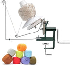 Yarn Winder, Yarn Ball Winder, Large 15 oz and Easy-to-Install Yarn Cake Winder Efficiently Make Yarn Cake, Sturdy Metal and ABS Yarn Winder for Crocheting,The Helper for Knitting Enthusiast