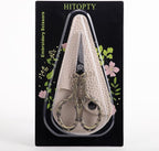Sewing Scissors Small Sharp Vintage Embroidery Scissors, Tip Detail Thread Cutting Scissor for Craft Needlework Cross Stitch Daily Use Travel Shears with Cover