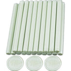 Sage Green Wax Seal Sticks, ONWINPOR 20pcs Glue Gun Wax Sealing Sticks Suit to 0.28'' Glue Gun, Wedding Invitations, Envelope (Vaiilla Green)