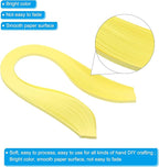 PATIKIL Quilling Strips Paper 600pcs 5mm 39cm Origami Paper Quilling Kits for Art DIY Hand Craft Christmas, Yellow