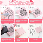 30 Pcs 2" X 2" Rubber Carving Blocks Linoleum Blocks for Printmaking, Stamp Making, DIY Crafting, Scrapbook, Painting, Soft and Easy to Carve (Pink)