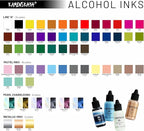 Alcohol Ink Set #13: Matched Color Combination of Alcohol Inks, 4 pcs. 0.51 fl oz (15 ml) Each
