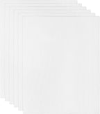 PATIKIL 11x14 Canvas Boards for Painting, 6 Pack 100% Cotton Square Triple Primed Stretched Blank Art Canvas Panel Bulk Thin for Acrylic, Oil, Tempera Paints, White