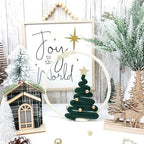BoFUN Wire Craft Kit for Adults, Teens Christmas DIY Wire Art Crafts Set for Home Gatherings, Birthday Party Group, Holiday Parties, Women Birthday, Mother's Day Gifts, Handmade Home Decor (Christmas)