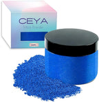 Ceya Mica Powder, 5.3oz/ 150g Palace Blue Pearlescent Effect Colorant Pigment Powder for Epoxy Resin, Tumblers, Slime Bath Bomb, Soap Dye, Slime, Candle, Resin Crafting, Paint, Jewelry, Nail Polish
