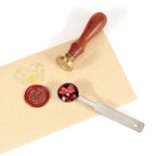 Yoption 360 Pcs Antique Wine Red Sealing Wax Beads Set for Wax Seal Stamp with Candles and Melting Spoon