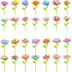 cosone DIY Fabric Flower Bouquets Toys Accessories - Flowers Market Toy Accessories - Arts & Crafts Toy Accessory Craft Kit for Girls Ages 3 4 5 6 7 8, Educational Preschool Arts & Crafts Toys