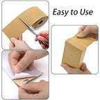 TOPZEA PSA Longboard Sandpaper Rolls Set, 80/120/220/320 Grit, Total 20 Yards, 2-3/4" Wide, 4 Grits Continuous Longboard Sanding Paper for Automotive Body, Woodworking, Air File & Hand Sander Blocks