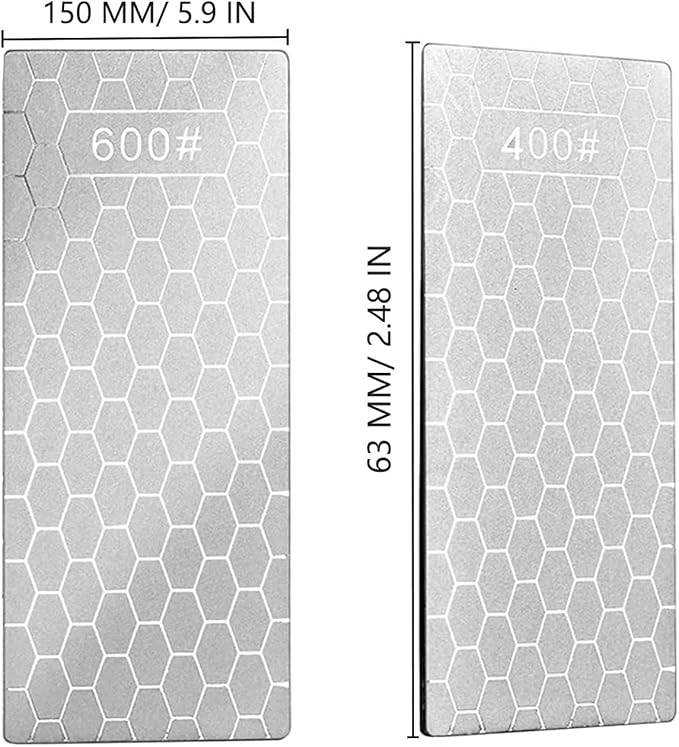 Diamond Sharpening Stone for 13 Pcs Diamond Plate Honing Stone for Kitchen Sharpening Dull Knives Grindstone