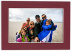 6x8 Mat for 8x10 Frame - Precut Mat Board Acid-Free Maroon 6x8 Photo Matte Made to Fit a 8x10 Picture Frame, Premium Matboard for Family Photos, Show Kits, Art, Picture Framing, Pack of 10 Mats