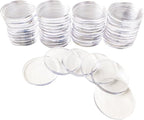 Yuanhe Clear Acrylic Poker Chip Spacers,50pcs/100pcs/200pcs