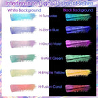 Ceya Highly Interference Mica Powder, 1.8oz/ 50g Mint Green Chrome Nail Powder, Cosmetic Grade Pearlescent Effect Color Shift Pigment for Epoxy Resin, Makeup, Nail Art, Soap Dye, Candle, Slime, Paint