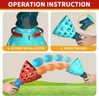 Bennol Outdoor Game Toys for Kids Boys with 20 Balls, Pop Pass Catch Ball Game Outside Toys Gifts for 3 4 5 6 7 8+ Year Old Teens, Outside Outdoor Play Gifts for Kids Boys Ages 3-5 4-8