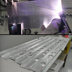 6061 T651 Aluminum Sheet Metal 10 x 17 x 1/8 (0.125”) Inch Plain Thin Aluminum Plate Covered with Protective Film, Heat Treatable Rectangle 3MM Aluminum Metal Plate for Welding, Industrial