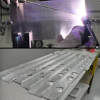 6061 T651 Aluminum Sheet Metal 12 x 12 x 1/16 (0.63”) Inch, Flat 1.5MM Aluminum Metal Plate for Crafting, Industrial, Double-Side Protective Film