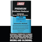 LAUCO Standard Urethane Grade Reducer (7220), 1 Gallon, 60°F - 77°F - for Automotive Paint and Industrial Paint Use - High Performance Automotive Grade