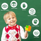 2x2 Stickerless Speed Cube Magic Puzzle Cube for Kids & Adults | Smooth Brain Teaser Toy