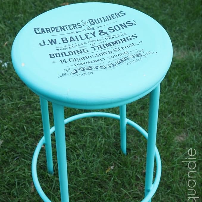 Dixie Belle Paint Company Chalk Finish Furniture Paint - The Gulf (4oz) - Matte Soft Turquoise Chic Chalk Mineral DIY Furniture Paint
