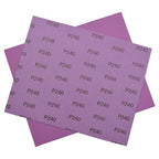 Sandpaper 10Pcs, 240 Grit Sandpaper, Wet Dry Sandpaper Sheets 9 X 11 Inch, White Fused Alumina Abrasive, Fine Sander Paper for Wood Furniture Finishing, Metal Sanding, Automotive Polishing